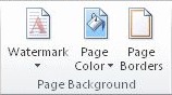 Microsoft Support illustration of the Watermark command used to remove a mark