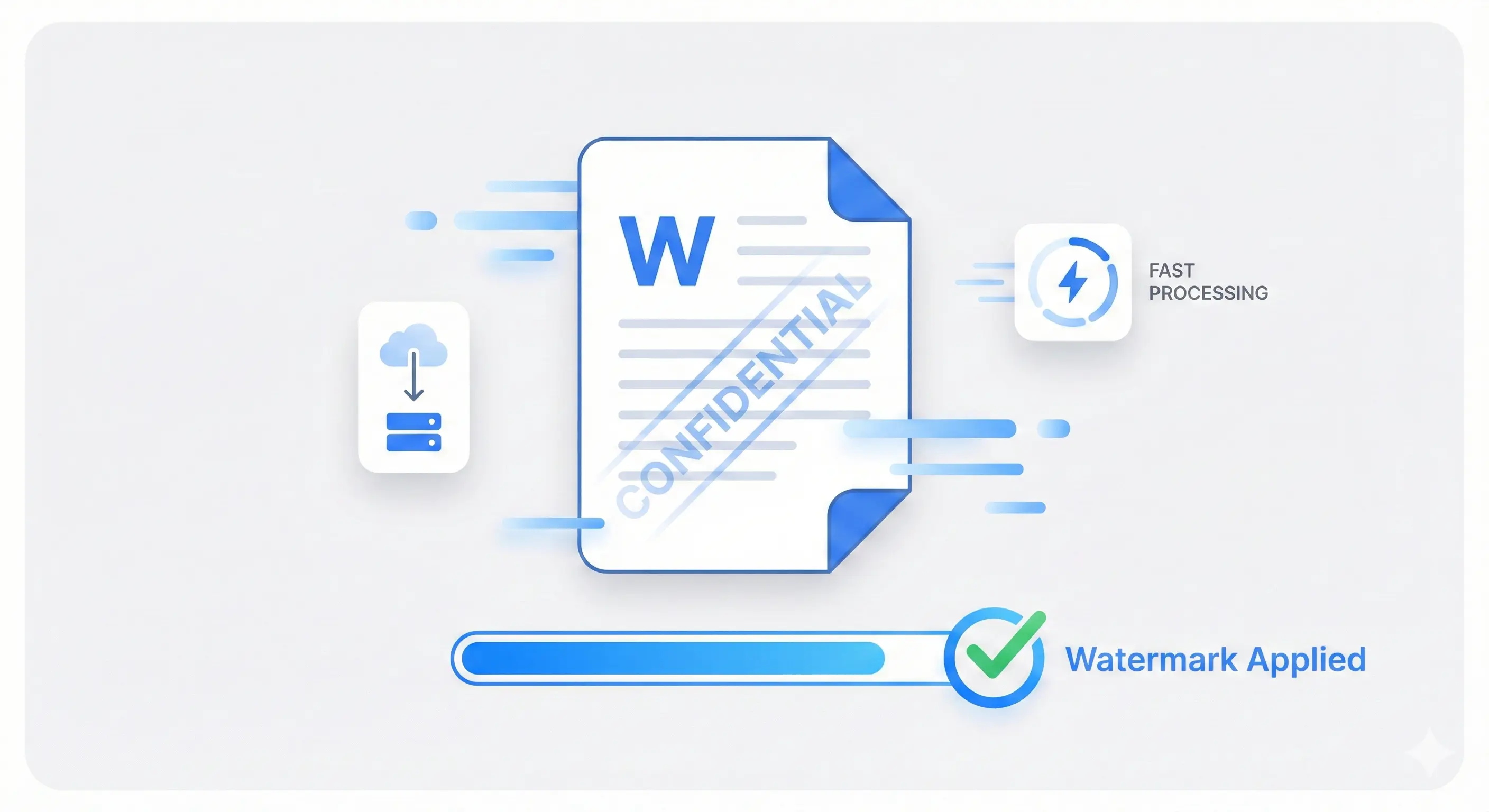 Fast, Seamless Watermarking in Word