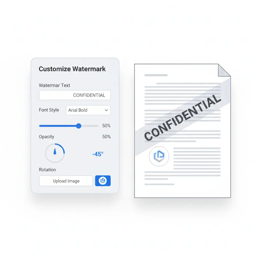 Rich, Custom Watermark Options Tailored to You