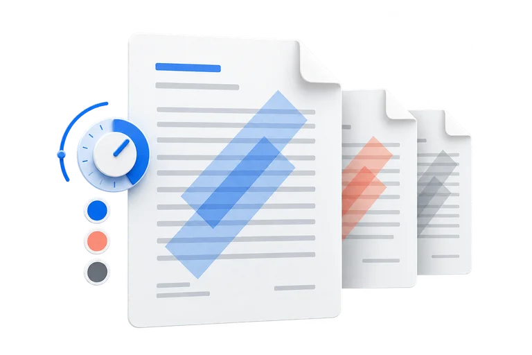 A large watermark preview with smaller sample pages and appearance controls.